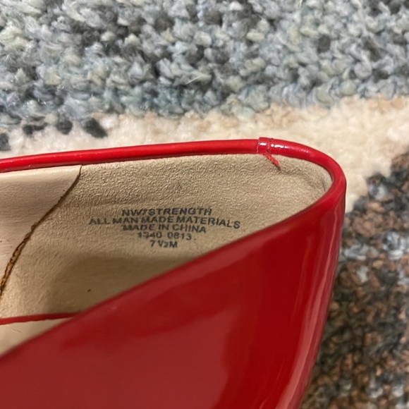 Nine West Red Heels - Picture 3 of 7
